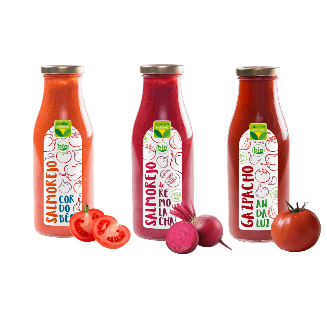 Salmorejo y Gazpacho Abellán Biofoods