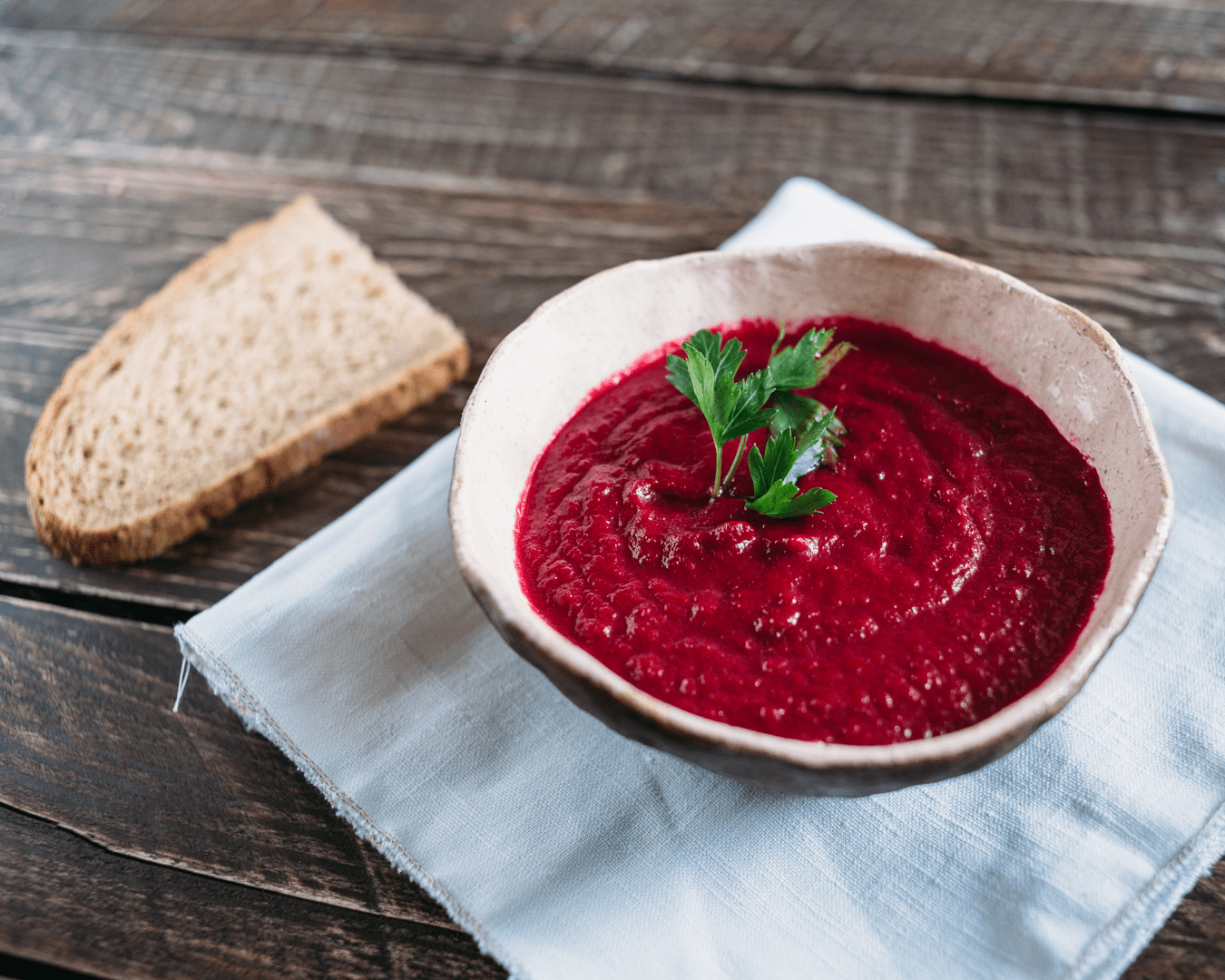 Salmorejo de remolacha