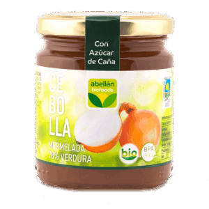 Mermelada de cebolla con azúcar de caña