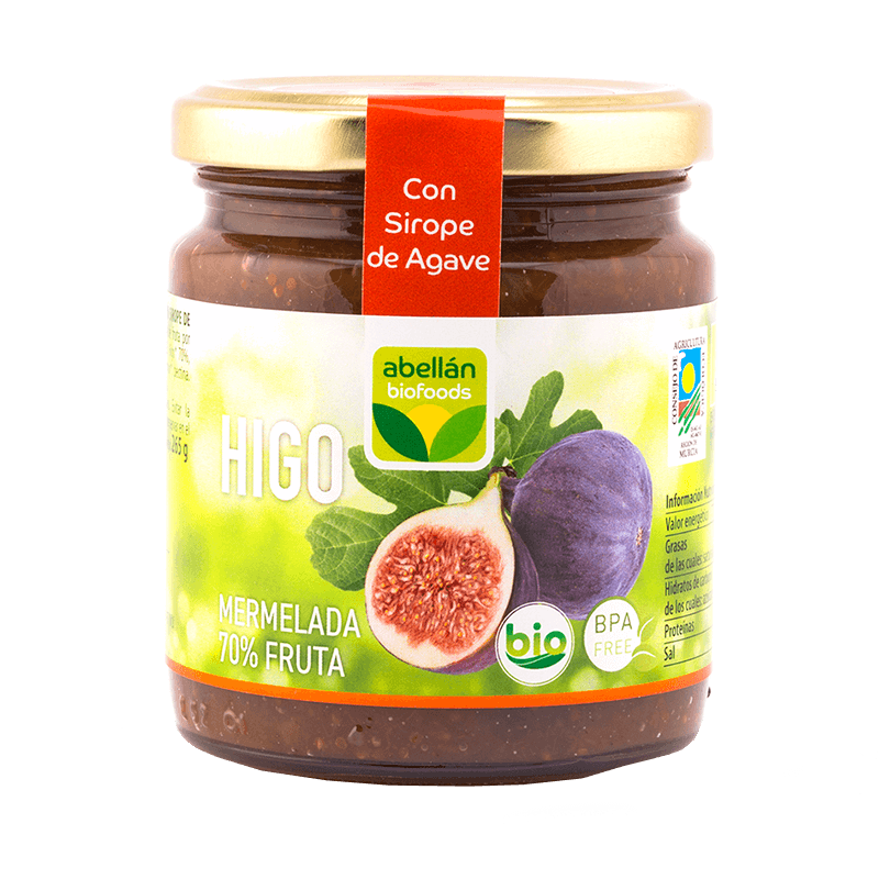 Mermelada de higo con sirope de agave