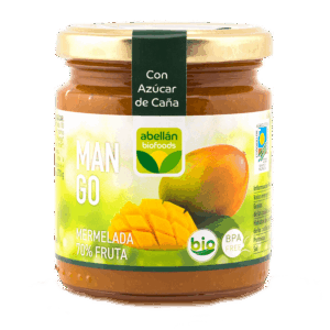 Mermelada de mango con azúcar de caña