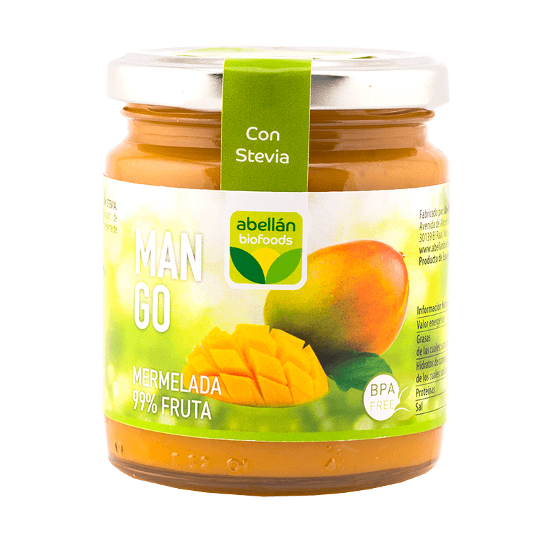 Mermelada de mango con stevia