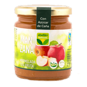 Mermelada de manzana con azúcar de caña