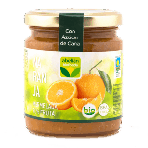 Mermelada de naranja con azúcar de caña