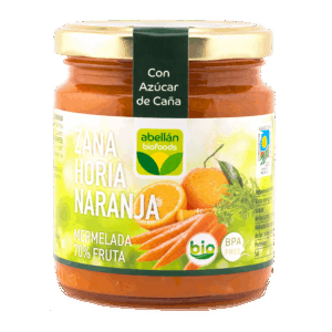 Mermelada de Zanahoria y Naranja con Azúcar de caña