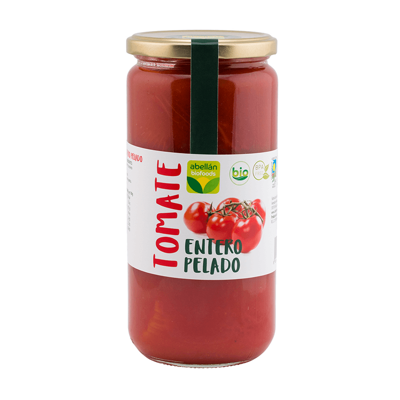 Tomate entero pelado