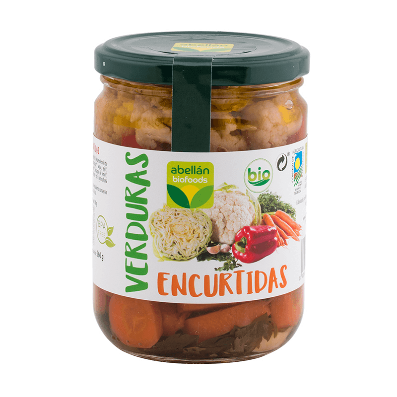 Verduras encurtidas