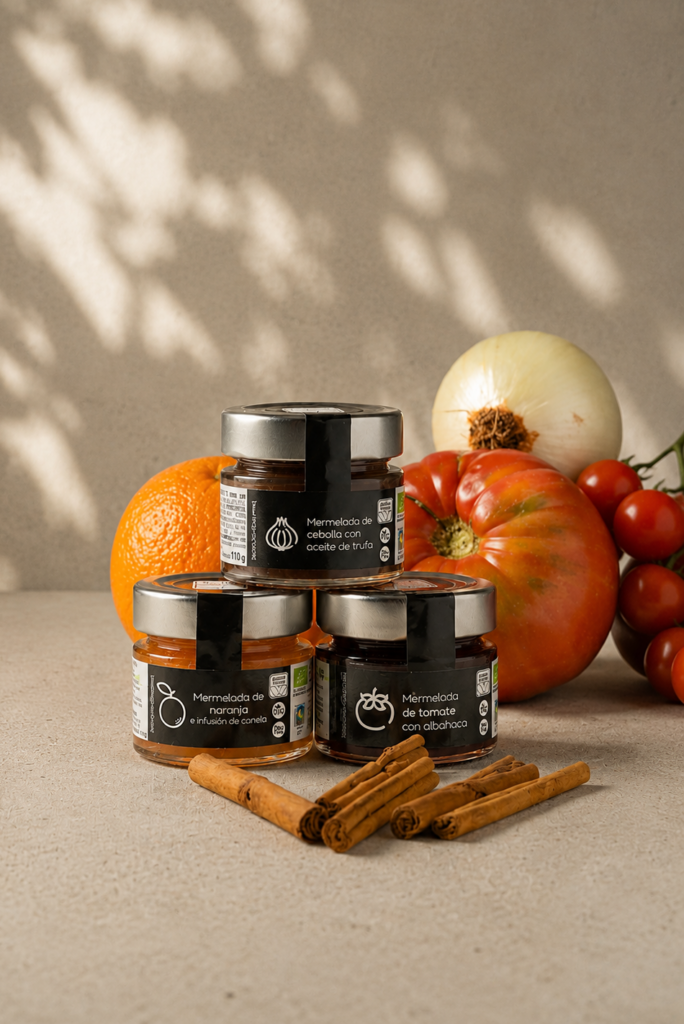Pack 3 mermeladas gourmet
