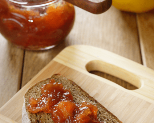 pan con membrillo