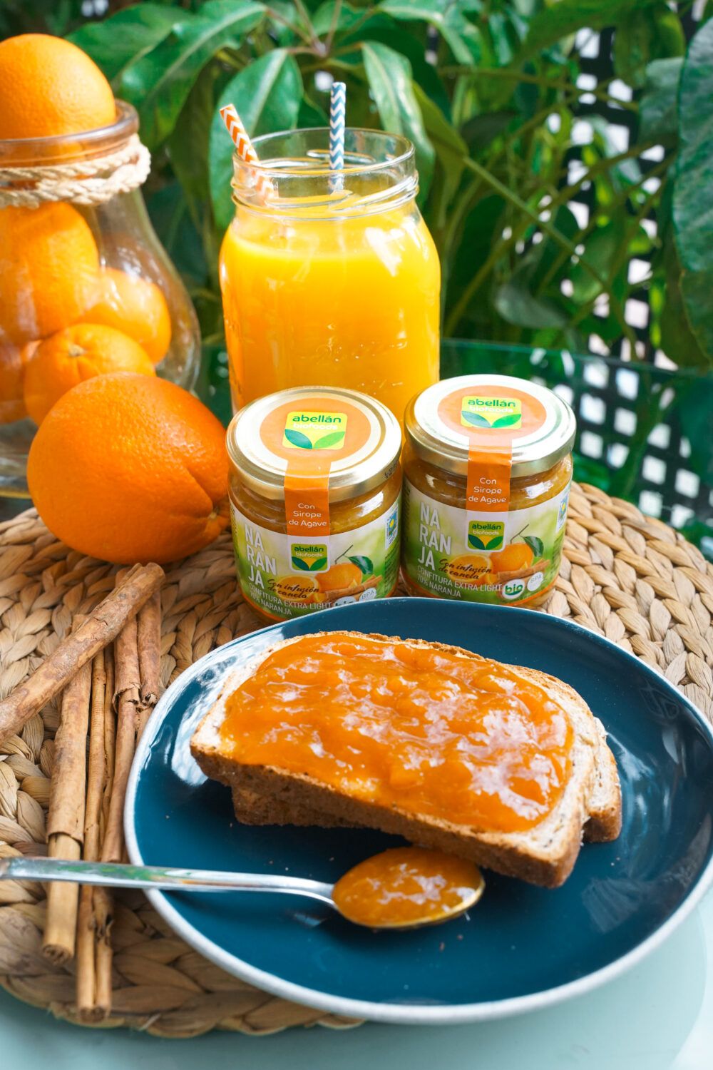 Mermelada de naranja con Agave Abellán Biofoods