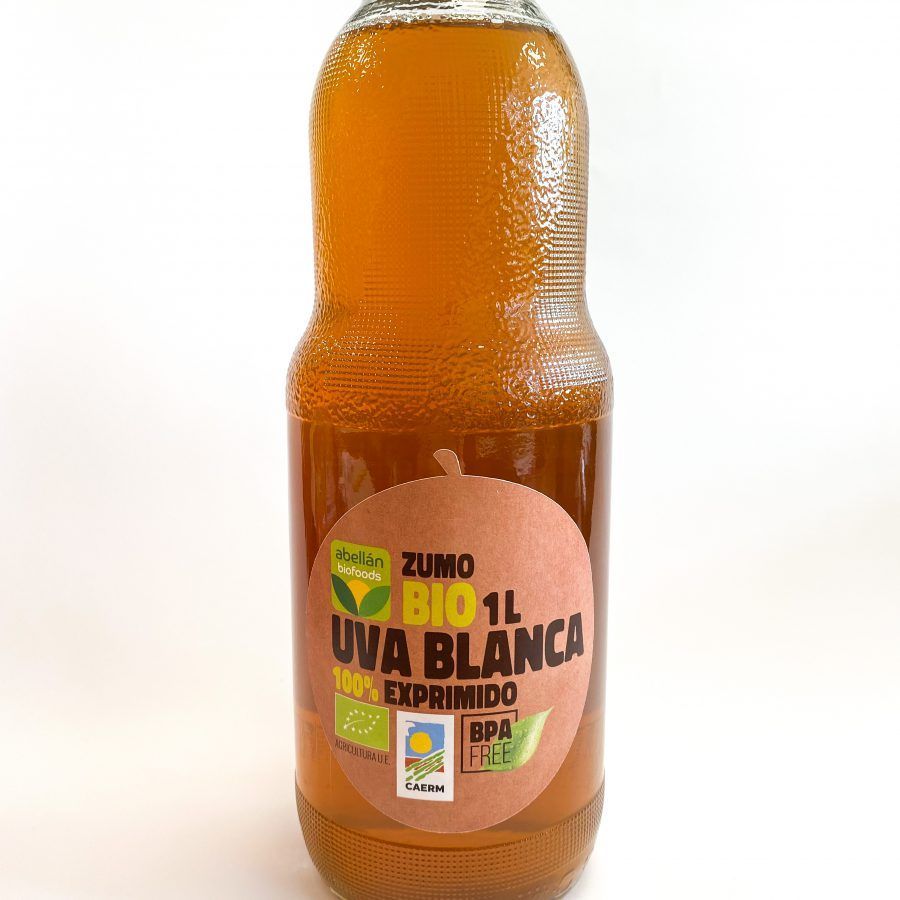 Zumo de uva blanca