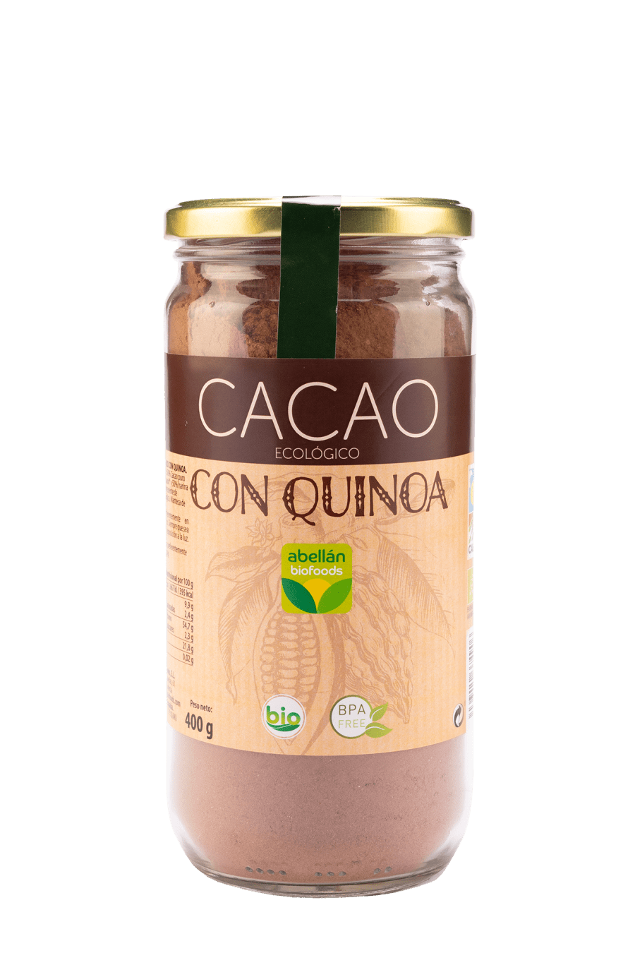 Cacao con quinoa