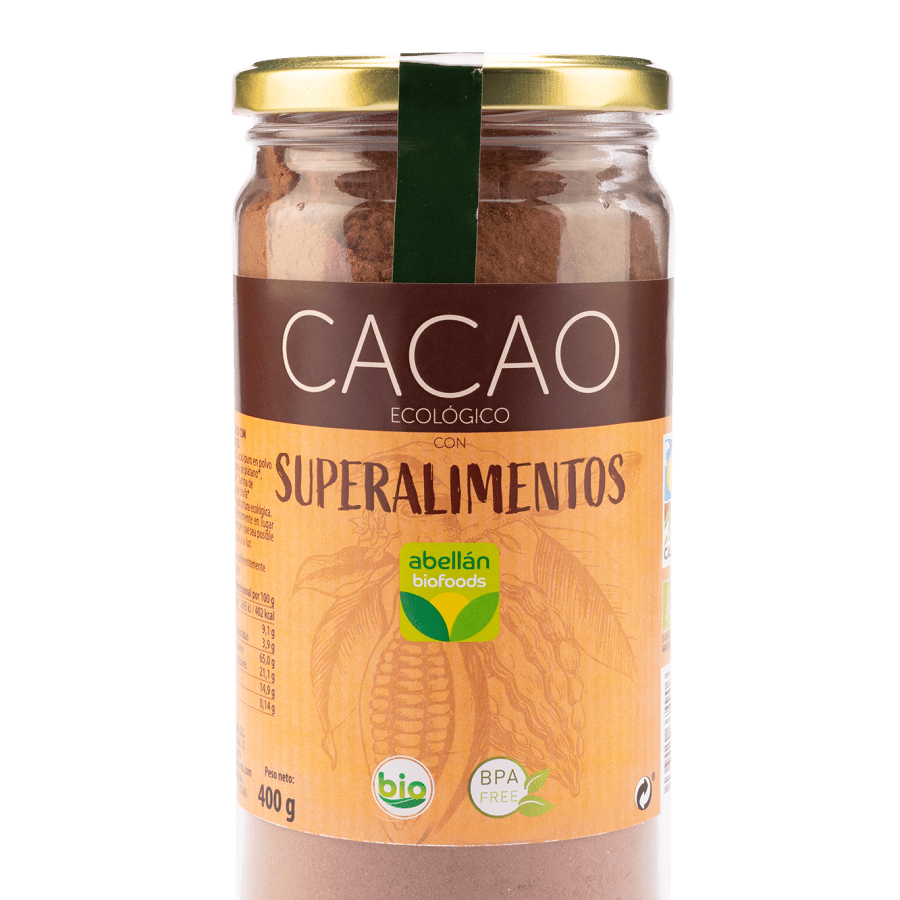 Cacao con superalimentos